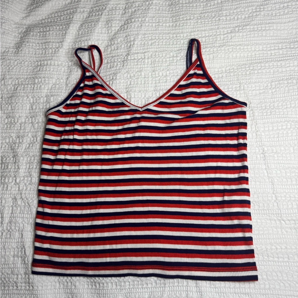 F21 Red White & Blue Cami